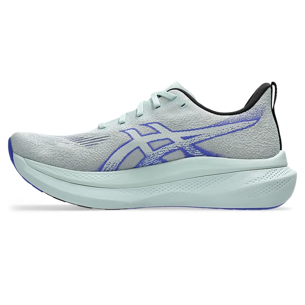 Tênis Asics Glideride Max 2 masculino azul visto de outro ângulo
